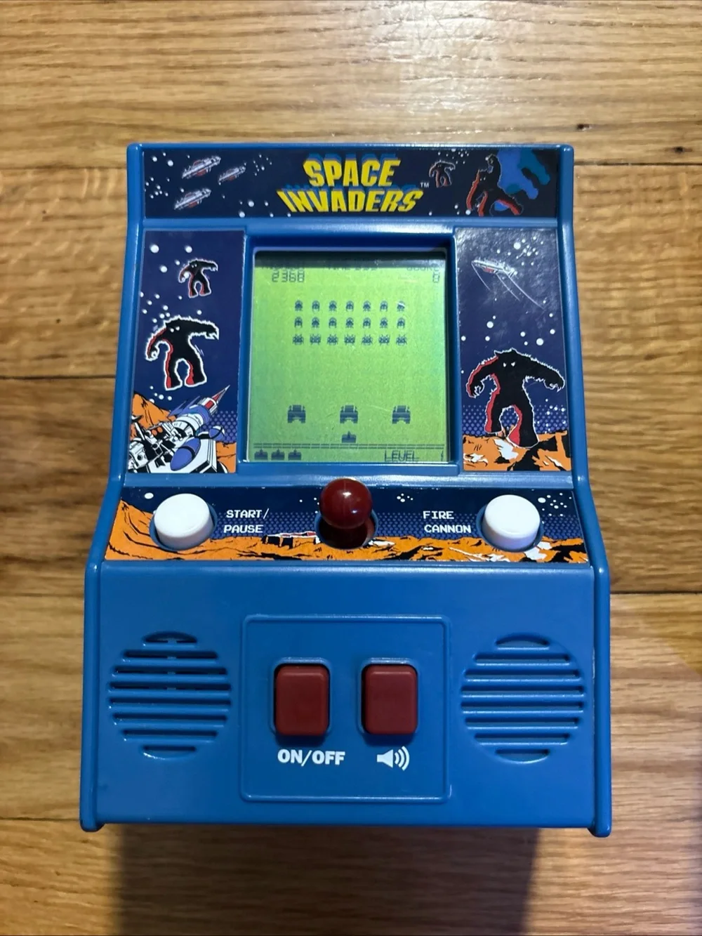 DigDug Micro Arcade Player & SPACE INVADERS MICRO PLAYER Bundle used tested!